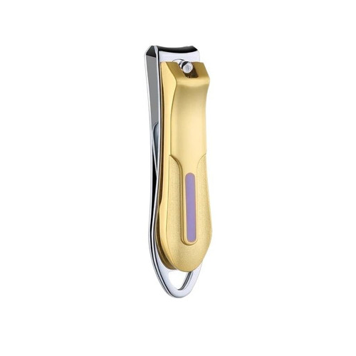 Nail Clippers Stainless Steel Nail Clipper Cutting Machine Nail Cutting Machine Nail File Toenail Clippers (Color : Gold)