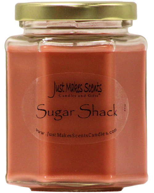 Sugar Shack (Maple, Bourbon & Gunpowder) Blended Soy Candle by Just Makes Scents