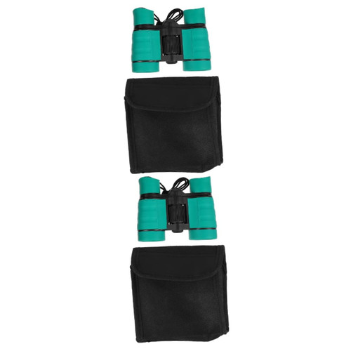 Artibetter 2pcs Telescope Binoculars Small Binocular Kids Binocular Outdoor Sightseeing Binocular Bird Watching