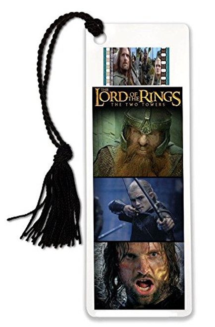 Lord of The Rings - Gimli Aragorn Legolas - Two Towers - FilmCells Ltd Bookmark Real Clip 35mm Film