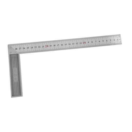 VILLCASE 2pcs Mechanic Tool Guitar Tool Machinist Tools L Ruler Tools for Mechanics Square Tool Right Angle Tool