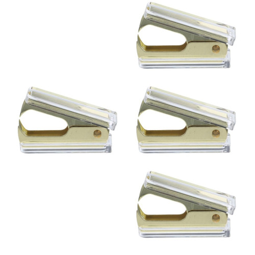Operitacx 4pcs Staple Flooring Tools Nail Tool Nails Tools Multipurpose Tool Furniture Tools Nail Remove Puller Nail Remover Handheld Nail Lifter Nails Extractor Tool Desk Abs Metal Office