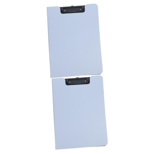 Tofficu 2pcs Clipboard Clip A4 Foldable Clipboard Nursing Writing Clipboard Plastic Clipboard Small Clipboards Clipboard Folio Office Folders Students Stationery Cardboard Pp Multifunction