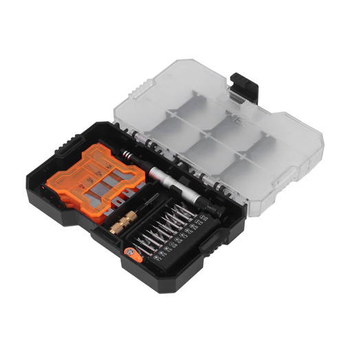 Bordstract Screwdriver Set, Aluminium Alloy Multi Purpose Drill Bit and Blade Wrench Tool Set Kit Repair Screwdriver Tool for Electronics Repairing Fastening