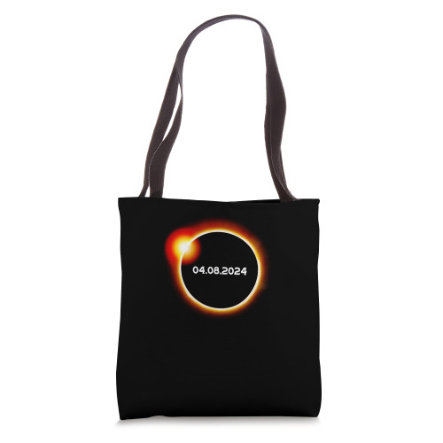 Total Solar Eclipse April 8 2024 Totality Tote Bag