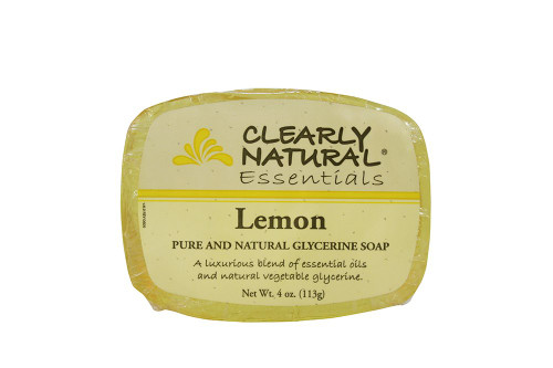 Clearly Natural: Glycerine Soap, Lemon 4 oz (5 pack) Clearly Natural: Glycerine Soap, Lemon 4 oz (5 pack)