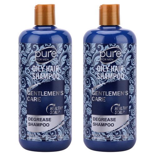 Men's Shampoo for Oily Hair. Gentlemen's Daily Shampoo for Full & Strong Hair. Natural Oily Hair Shampoo for Men Sulfate Free. Hair Strengthener & Itchy Scalp Shampoo Treatment - All Hair Types-2Pack Men's Shampoo for Oily Hair. Gentlemen's Daily Shampoo for Full & Strong Hair. Natural Oily Hair Shampoo for Men Sulfate Free. Hair Strengthener & Itchy Scalp Shampoo Treatment - All Hair Types-2Pack