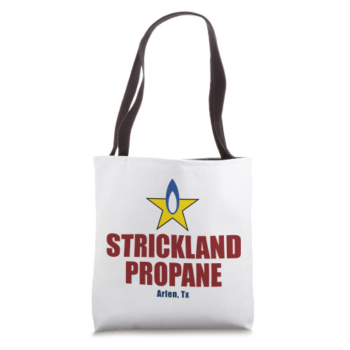 Strickland Propane - Arlen Texas Yellow Star BBQ Tote Bag