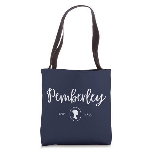 Pemberley Pride and Prejudice Jane Austen Tote Bag