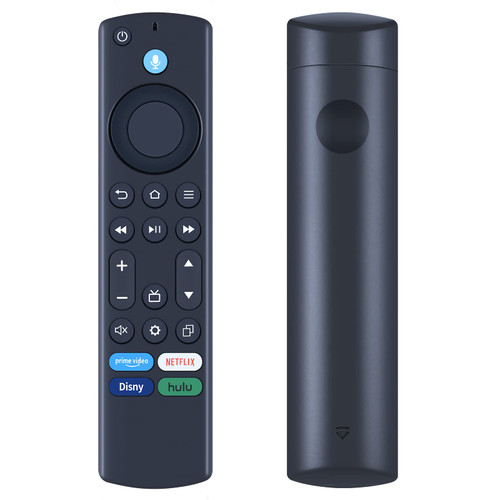 New TV Alexa Voice Remote with Mic Compatible for Amazon TV Omni Series, TV Omni QLED Series, TV 4-Series Smart TV and TV Cube (3rd Gen)