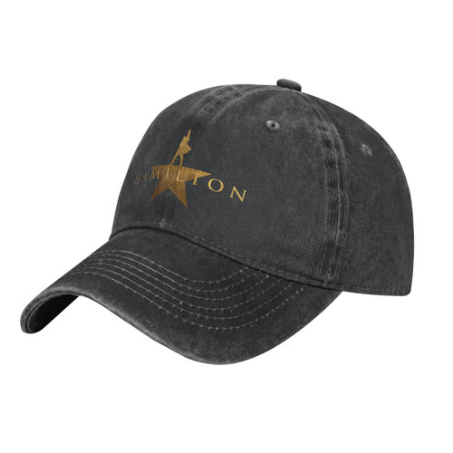 Lanecherbert Hamilton Musical Baseball Cap Vintage Washed Cowboy Hat Unisex Adjustable Hat Black Lanecherbert Hamilton Musical Baseball Cap Vintage Washed Cowboy Hat Unisex Adjustable Hat Black