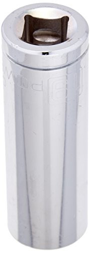 Powerbuilt 642213 1/2" Dr. 6 Pt. Metric Deep Well Socket, 19mm