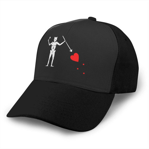 Pirate Flag Blackbeard Baseball Cap Adjustable Skull Pirate Sport Dad Hat Sun Hats for Men Women