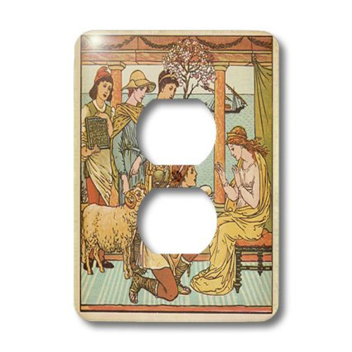 3dRose lsp_41532_6 Medieval Scene 2 Plug Outlet Cover, Not Not applicble 3dRose lsp_41532_6 Medieval Scene 2 Plug Outlet Cover, Not Not applicble