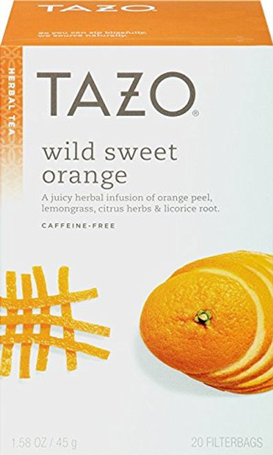 Herbal Infusion Tea-Wild Sweet Orange (Decaf) Tazo Teas 20 Bag Herbal Infusion Tea-Wild Sweet Orange (Decaf) Tazo Teas 20 Bag