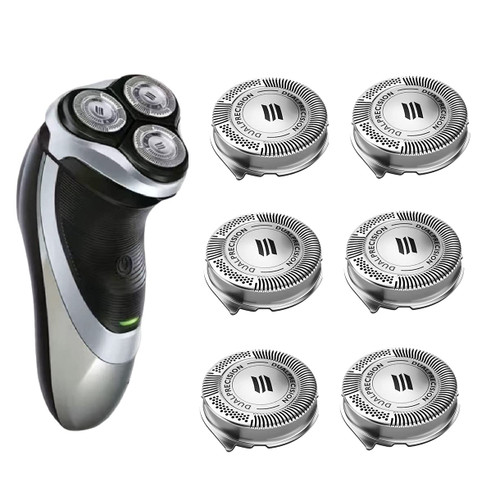 HQ8 Replacement Heads for Philips Norelco Shavers,HQ8 Blades Compatible with Philips Norelco Aquatec HQ8 Series Shaver,Razor Blades for PT720 AT880 AT810 Heads?6 PACK