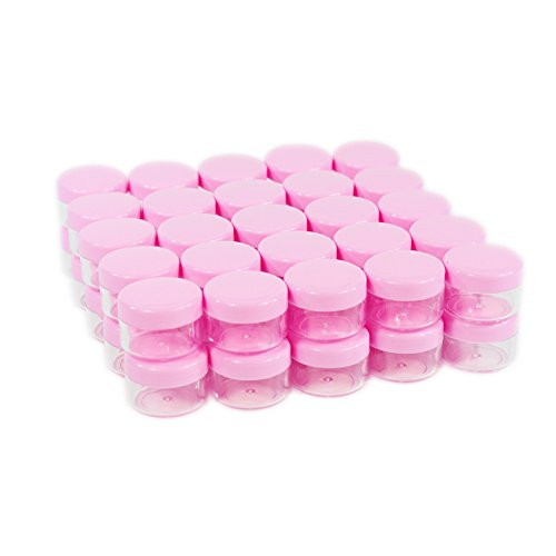 5Gram Cosmetic Containers 50pcs Sample Jars Tiny Makeup Sample Containers with lids