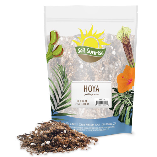 Hoya Plant Potting Soil Mix (8 Quarts), Custom Blend for Growing Hoya Tropical Houseplants