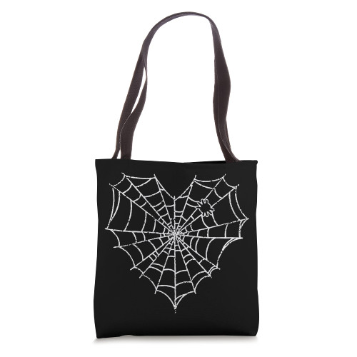 Halloween Spider Web Costume Cute Heart Spider Web Tote Bag
