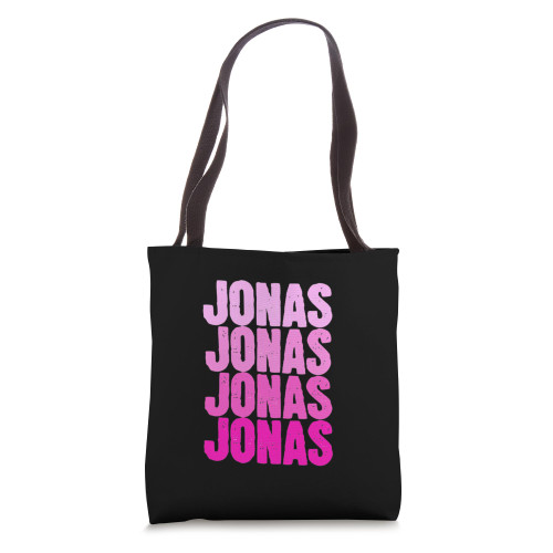 First Name Apparel Personalised Name Jonas I Love Jonas Tote Bag