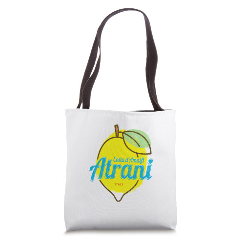 Atrani Costa d'Amalfi Lemon Italy Vintage Amalfi Coast Tote Bag