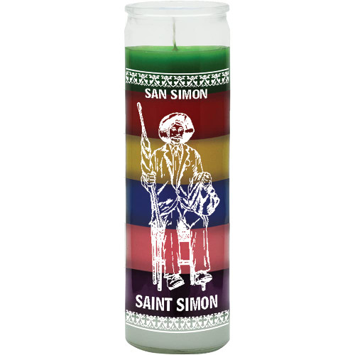 INDIO 7 Color 7 Day Spiritual Candle-St. Simon