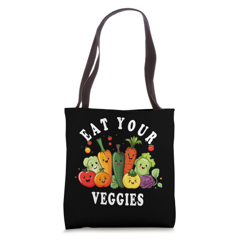 Eat Your Veggies Tote Bag