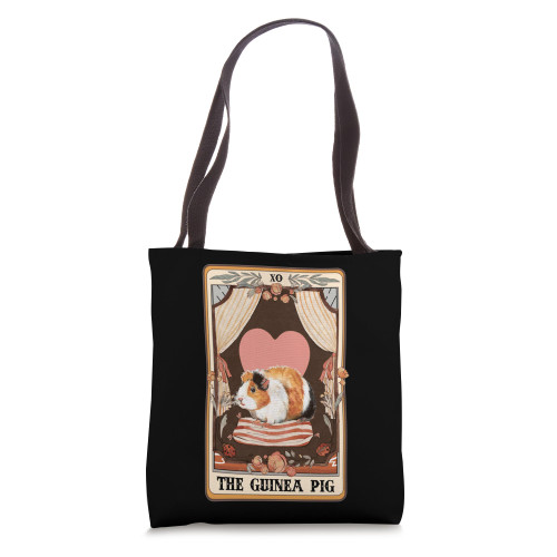 The Guinea Pig Tarot Card Guinea Pig Lover Guinea Pig Mom Tote Bag