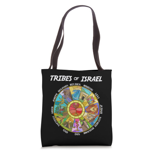 Tribes Of Israel Nation Hebrew Twelve Sons Jewish Judah Tote Bag
