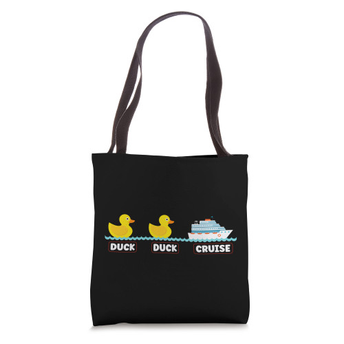 Family Matching Cruise Vacation T Shirt Cruising Ducks Tote Bag Family Matching Cruise Vacation T Shirt Cruising Ducks Tote Bag