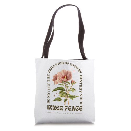 Jane Austen Sense and Sensibility Bookish Bookworm Novel Tote Bag Jane Austen Sense and Sensibility Bookish Bookworm Novel Tote Bag