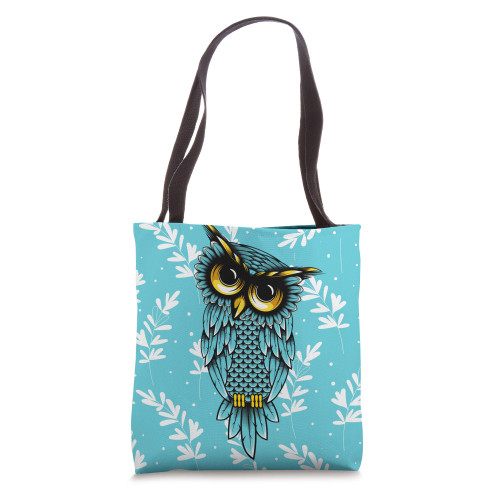 Zoo Keeper Gift Nature Cute Animal Wise Bird Owl Tote Bag