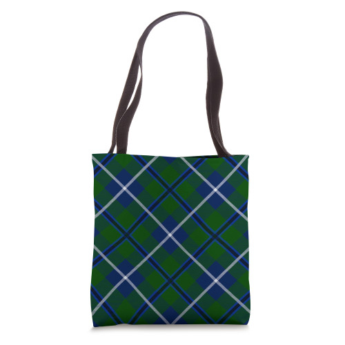 Scottish Clan Douglas Tartan Plaid Tote Bag