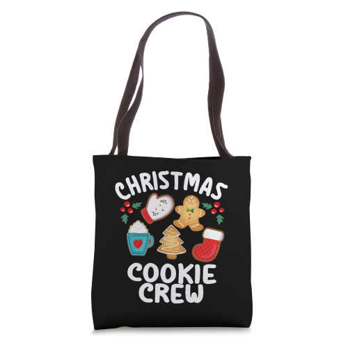 Christmas Baking Team Apparel Cookie Crew New Bakers Gifts Tote Bag