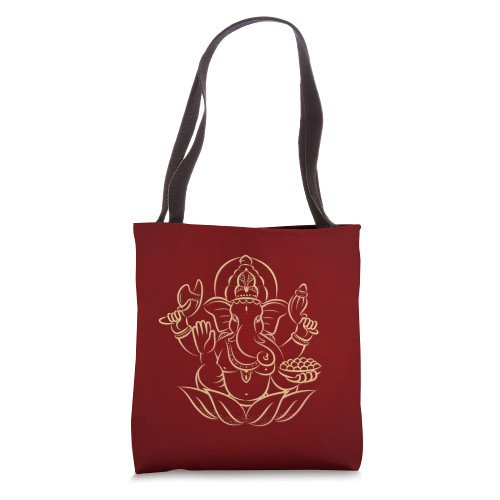 Lord Ganesh Hindu God Symbol Tote Bag