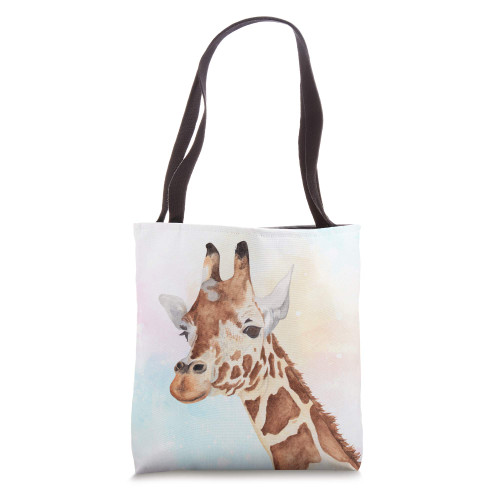 Cute Animal Gift Africa Safari Funny Zoo Keeper Giraffe Tote Bag