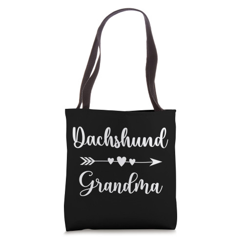 Dachshund Grandma Funny Dachshund Dog Lover Gift Mothers Day Tote Bag