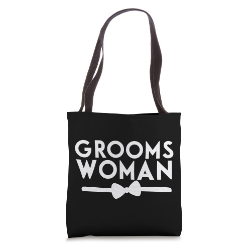 Groomswoman Bridal Party Wedding Tote Bag