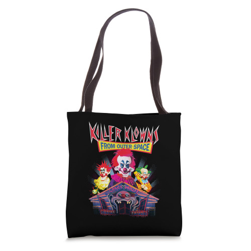 Killer Klowns from Outer Space Crazy House Tote Bag