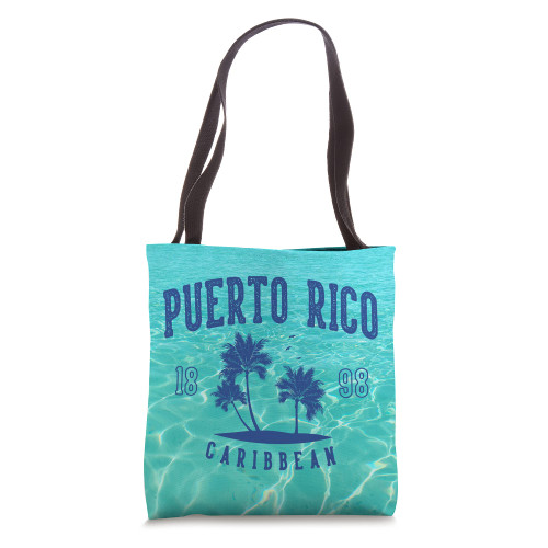 Puerto Rico Caribbean Tote Bag