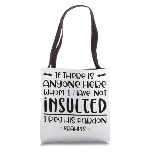 Music Brahms Tote Bag