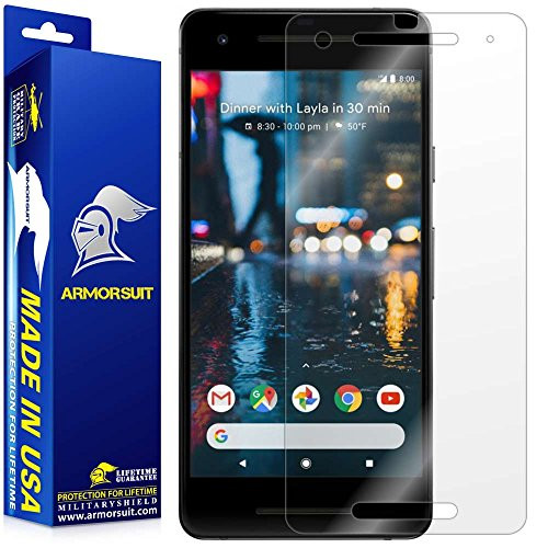 ArmorSuit MilitaryShield Screen Protector for Google Pixel 2 - [Max Coverage] Anti-Bubble HD Clear Film
