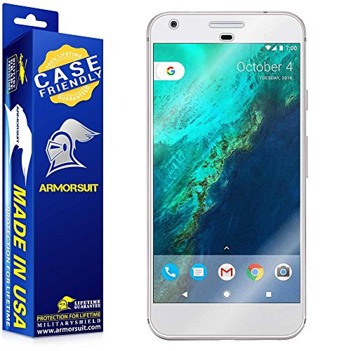 ArmorSuit MilitaryShield [Case Friendly] Screen Protector for Google Pixel XL - Anti-Bubble HD Clear Film