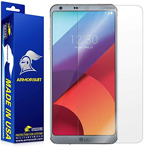 ArmorSuit MilitaryShield Screen Protector for LG G6 - [Max Coverage] Anti-Bubble HD Clear Film