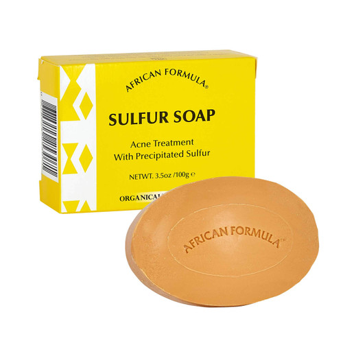 Sulfur Soap Jabon de Azufre (6-PACK) Acne Treatment Facial Soap (3.5oz) by Sulfur Soap African Formula Sulfur Soap Jabon de Azufre (6-PACK) Acne Treatment Facial Soap (3.5oz) by Sulfur Soap African Formula