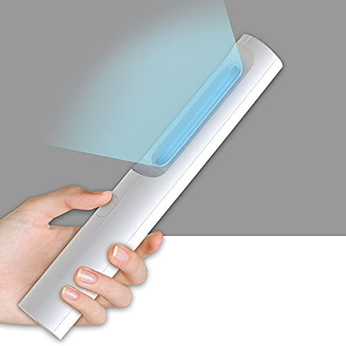 Rveal | UVILIZER Wand - UV Light Sanitizer & Portable Ultraviolet Sterilizer (Handheld UV-C Cleaner for Home, Car, Travel | Rechargeable UVC Disinfection Lamp | USA)