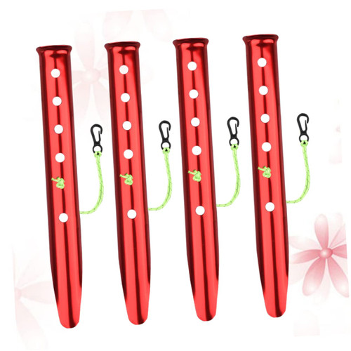 MERRYHAPY 4pcs Outdoor Tent Beach Tents Tent Anchor Sand Tent Pegs Tarp Tent Beach Tent Pegs Garden Stakes Ultralight Tent Beach Canopy Tent Canopy Stakes Tent Stakes Ground Anchor Heavy