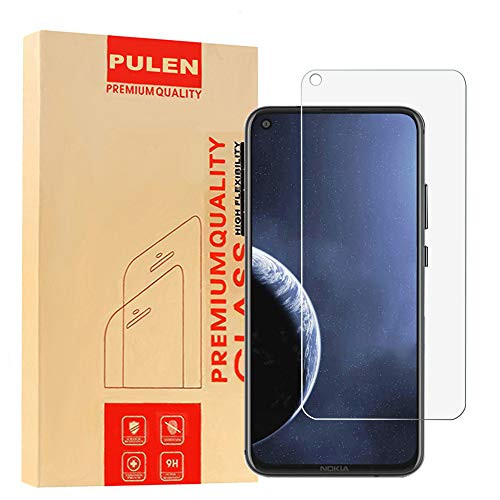 Pulen [2-Pack] for Nokia 8.1 Plus Screen Protector,[2.5D Round Edge] [9H Hardness] [High Definition] [Bubble Free] Tempered Glass Screen Protector