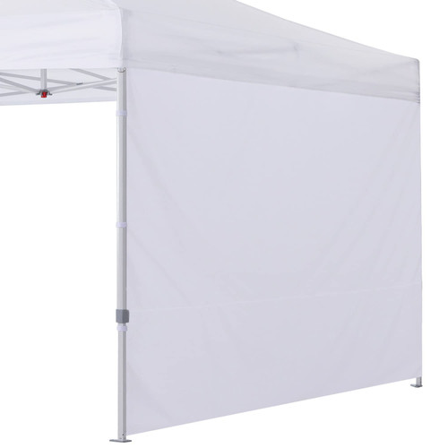 COOSHADE SunWall for 10x10 Pop up Canopy Tent, 1 Pack Sidewall Only (White)