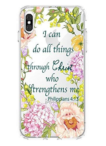 Shark Compatible Christian Quotes,Bible Philippians,Bible Verses I can do All Things Through Christ for iPhone Xs max